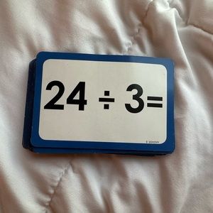 31 division cards ➗
